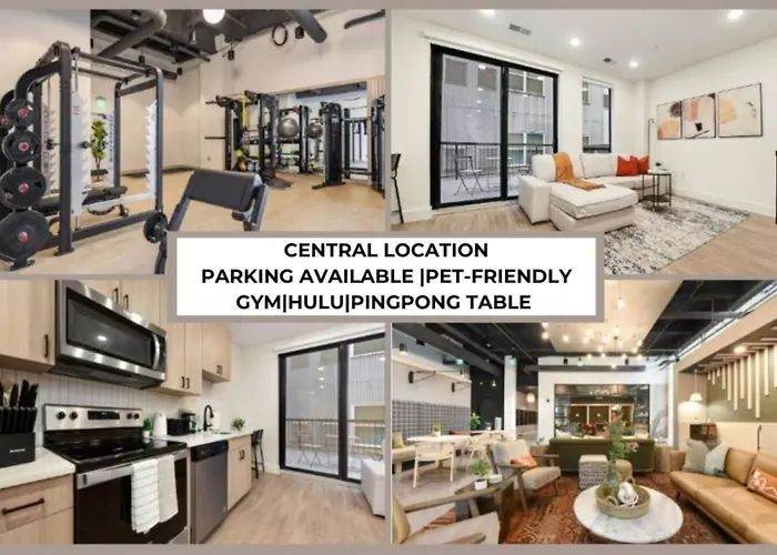 Hulu+gym+parking Near Shopping|upmc|universities Apartment *